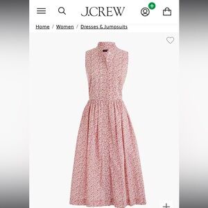 JCrew liberty fabric printed dress.  So pretty! Worn once ♥️